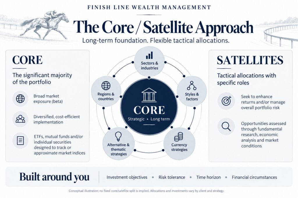 Investment Management Core Satellite Approach